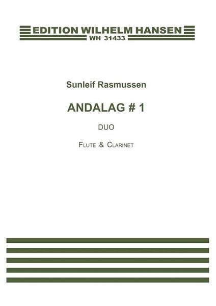 Andalag #1 : Duo For Flute and Clarinet.