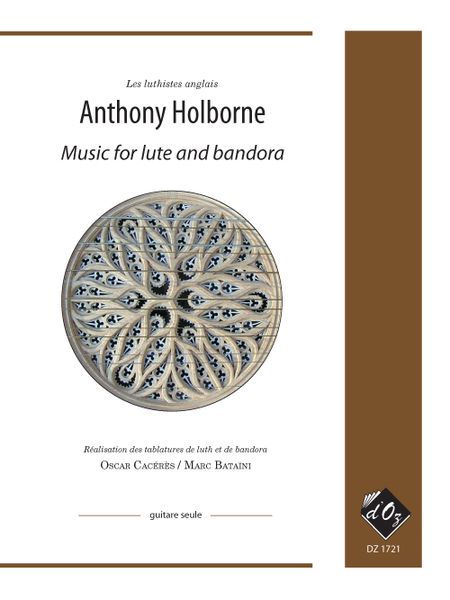Music For Lute and Bandora, Vol. 1 / Version For Guitar by Oscar Caceres and Marc Bataini.