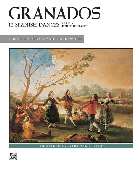 12 Spanish Dances, Op. 5 : For The Piano / edited by Olga Llano Kuehl-White.