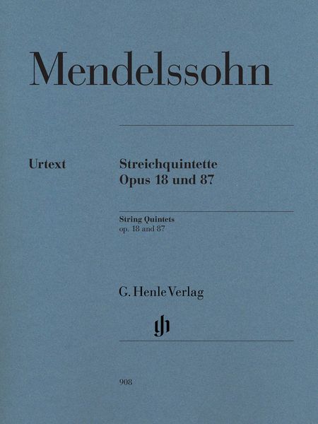 Streichquintette, Op. 18 und 87 / edited by Ernst Herttrich.