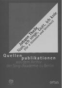 Sionitin Wiegenlied : Nun, Ich Singe, Gott, Ich Knie / edited by Ekkehard Krüger.