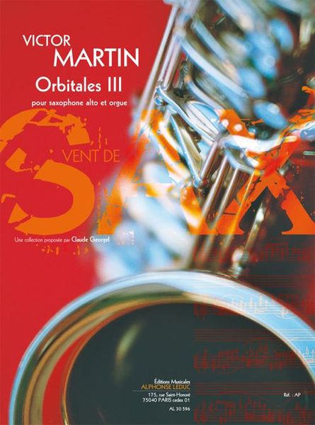 Orbitales III : Pour Saxophone Alto Et Orgue (1982).