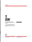 Te Deum : For Congregation, SATB Choir, Organ, Two Trumpets, Horn In F and Trombone (1992).