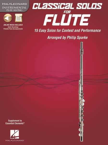 Classical Solos For Flute : 15 Easy Solos For Contest and Performance / arr. Philip Sparke.