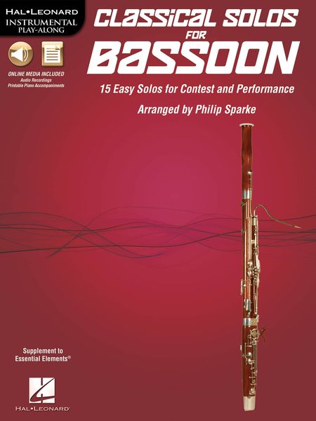 Classical Solos For Bassoon : 15 Easy Solos For Contest and Performance / arr. Philip Sparke.
