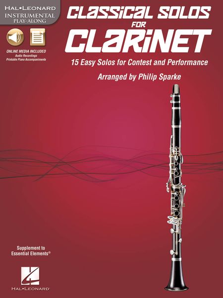 Classical Solos For Clarinet : 15 Easy Solos For Contest and Performance / arr. Philip Sparke.