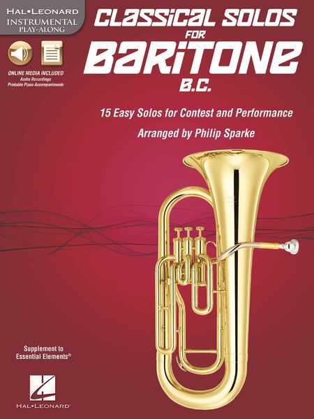 Classical Solos For Baritone B. C. : 15 Easy Solos For Contest & Performance / arr. Philip Sparke.