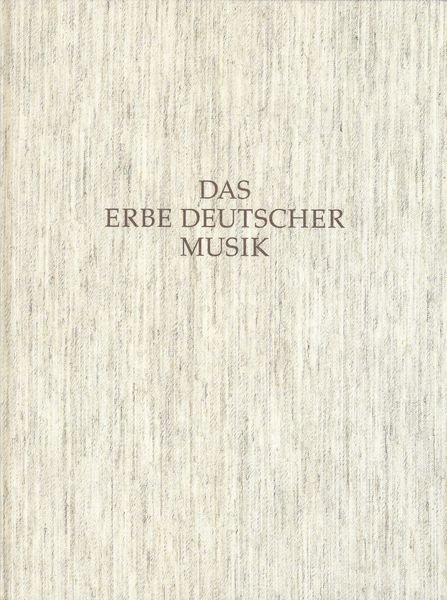 Musicalische Fruehlings = Fruechte (1668) und Hamburger Handschrift.