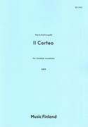 Corteo : For Piccolo, 3 Soprano Saxophones, 2 Trumpets, 2 Trombones and 2 Pianos.