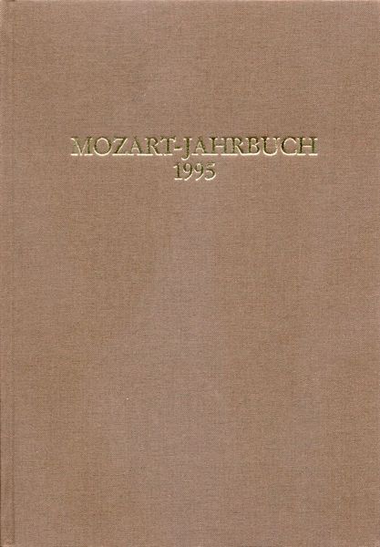 Mozart-Jahrbuch 1995.