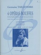 4 Operas Bouffes, Vol. 1 : Pour Voix Solistes Et Orchestre De Cahmbre - Piano reduction.