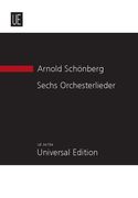 6 Orchesterlieder, Op. 8.
