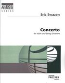 Concerto : For Violin and String Orchestra - Piano reduction.
