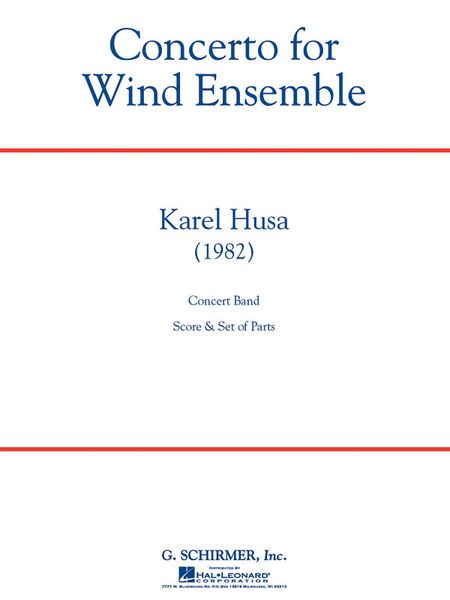 Concerto : For Wind Ensemble.