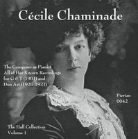Composer As Pianist : All Of Her Known Recordings For G&T (1901) and Duo Art (1920-1927).