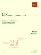 LIX : For Clarinet In B Flat and Percussion.