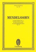 Concerto No. 1 For Piano and Orchestra In G Minor, Op. 25 arr. Max Alberti.