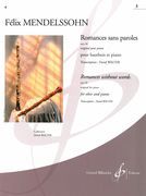 Romances Sans Paroles, Vol. 3 : Op. 38 / arranged For Oboe and Piano by David Walter.