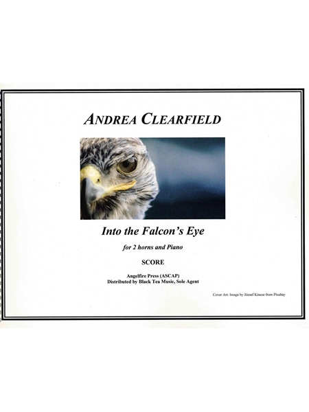 Into The Falcon's Eye : For Two Horns and Piano.