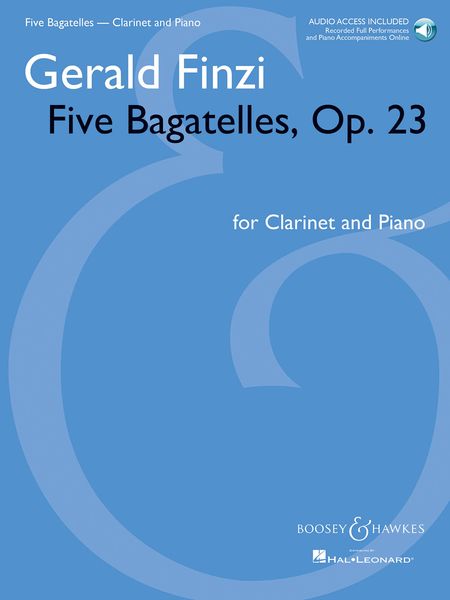 Five Bagatelles, Op. 23 : For Clarinet and Piano.