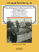 Concerto No. 1 In D Major, Op. 6 : For Violin and Piano / Analytical Studies & Exercises by Sevcik.
