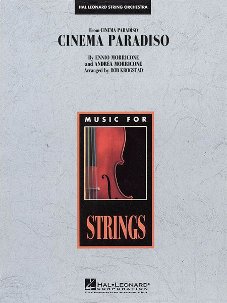 Cinema Paradiso : For String Orchestra / arranged by Bob Krogstad.