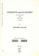 Andante and Allegro : For Oboe and String Trio.