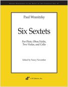 Six Sextets : For Flute, Oboe, Violin, Two Violas, and Cello / edited by Nancy November.