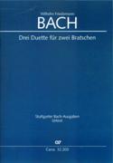 Drei Duette Für Zwei Bratschen / edited by Peter Wollny.