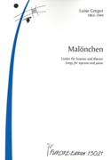 Malönchen : Lieder Für Sopran und Klavier.