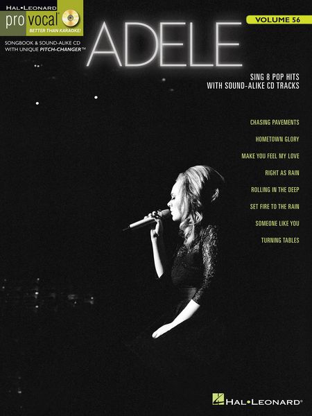Adele : Sing 8 Pop Hits With Sound-Alike CD Tracks.