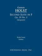 Second Suite In F, Op. 28 No. 2 : For Military Band / edited by Richard W. Sargeant, Jr.