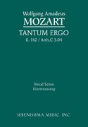 Tantum Ergo, K. 142/Anh.C 3.04 / edited by Richard W. Sargeant, Jr.