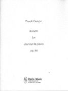 Sonetti, Op. 86 : For Clarinet and Piano (1990).