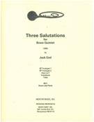 Three Salutations : For Brass Quintet (1965).
