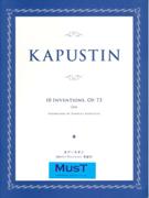 10 Inventions, Op. 73 : For Piano Solo (1993).