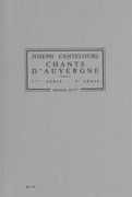 Chants d'Auvergne, Vol. 2 (Me Et 4ème Série).