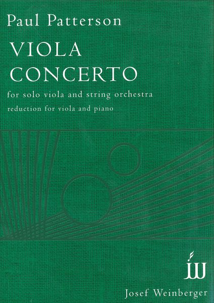 Viola Concerto, Op. 101 : For Solo Viola and String Orchestra - reduction For Viola & Piano.