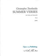 Summer Verses : For Violin and Cello (2009).