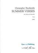 Summer Verses : For Violin and Cello (2009).