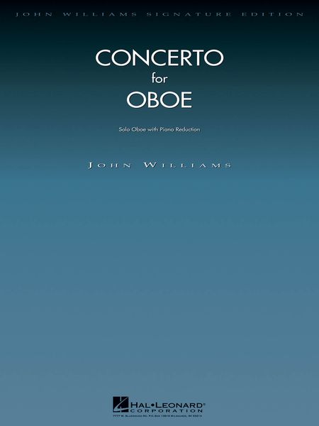 Concerto : For Oboe - Solo Oboe With Piano reduction.