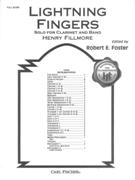 Lightning Fingers : Solo For Clarinet and Band / edited by Robert E. Foster.
