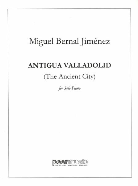 Antigua Valladolid : For Piano.