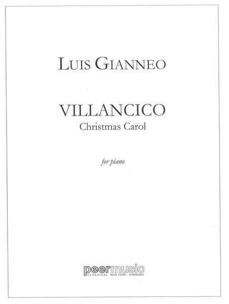 Villancico (A Christmas Carol) : For Piano.