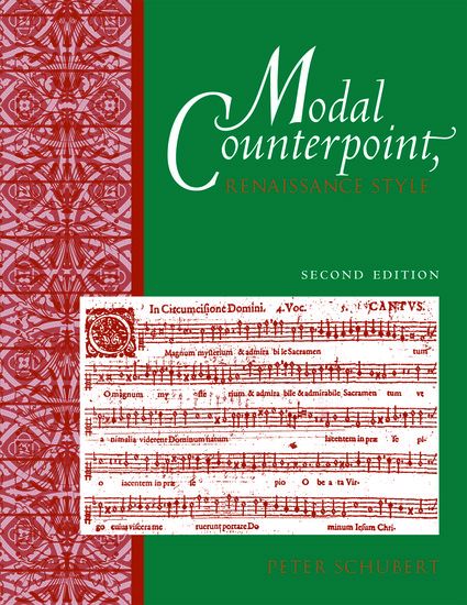 Modal Counterpoint, Renaissance Style - 2nd Edition.