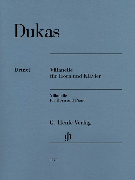 Villanelle : Für Horn und Klavier / edited by Dominik Rahmer.