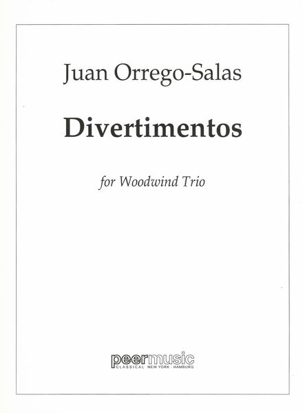 Divertimentos : For Flute, Oboe and Bassoon.