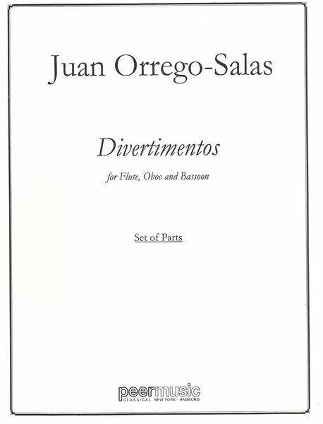 Divertimentos : For Flute, Oboe and Bassoon.