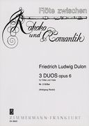 Three Duos: Duo No. 2 In G Major, Op. 6 : For Flute and Viola / edited by Wolfgang Riedel.