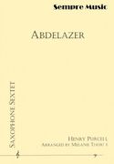 Abdelazer : For Saxophone Sextet / arranged by Melanie Thorne.